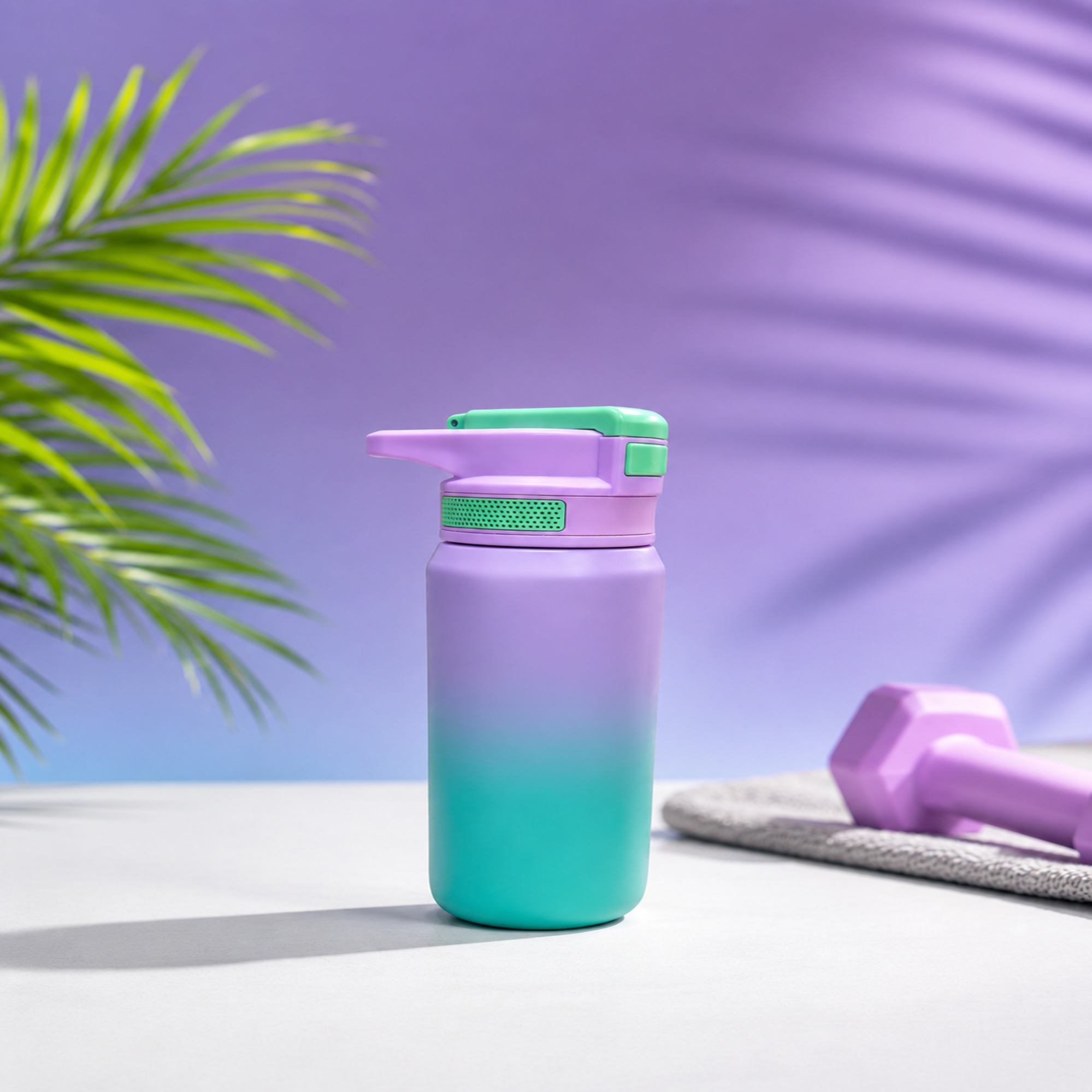 Gradient Sports Water Bottle – Leakproof Gym &amp; Fitness Hydration Bottle
